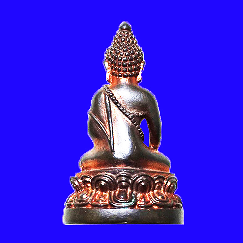 พระกริ่ง ๗ รอบ สมเด็จพระญาณสังวร สมเด็จพระสังฆราช วัดบวรนืเวศวิหาร เนื้อนวโลหะกลับดำ ปี 2540 1