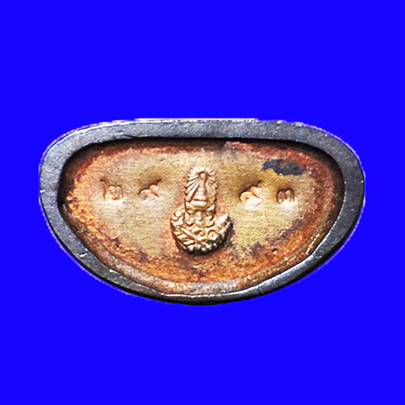 พระกริ่ง ๗ รอบ สมเด็จพระญาณสังวร สมเด็จพระสังฆราช วัดบวรนืเวศวิหาร เนื้อนวโลหะกลับดำ ปี 2540 2