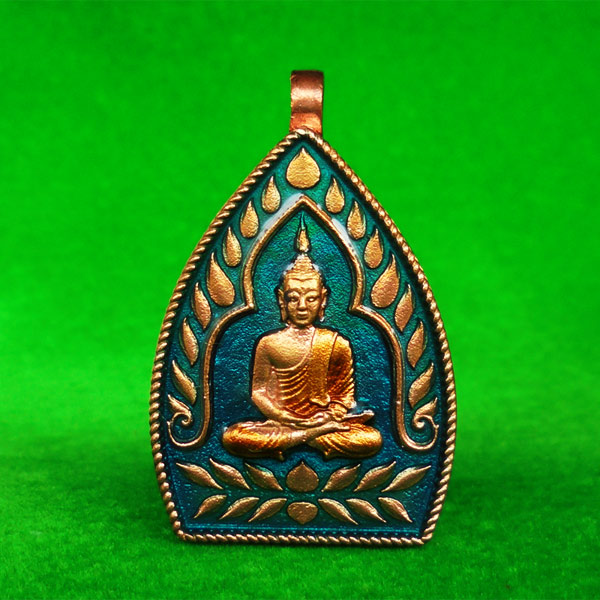 เจ้าสัวหลังเบี้ย รุ่นบันดาลทรัพย์ เหนือดวง พระอาจารย์สัญญา วัดกลางบางแก้ว เนื้อบรอนซ์ เลข 121 2