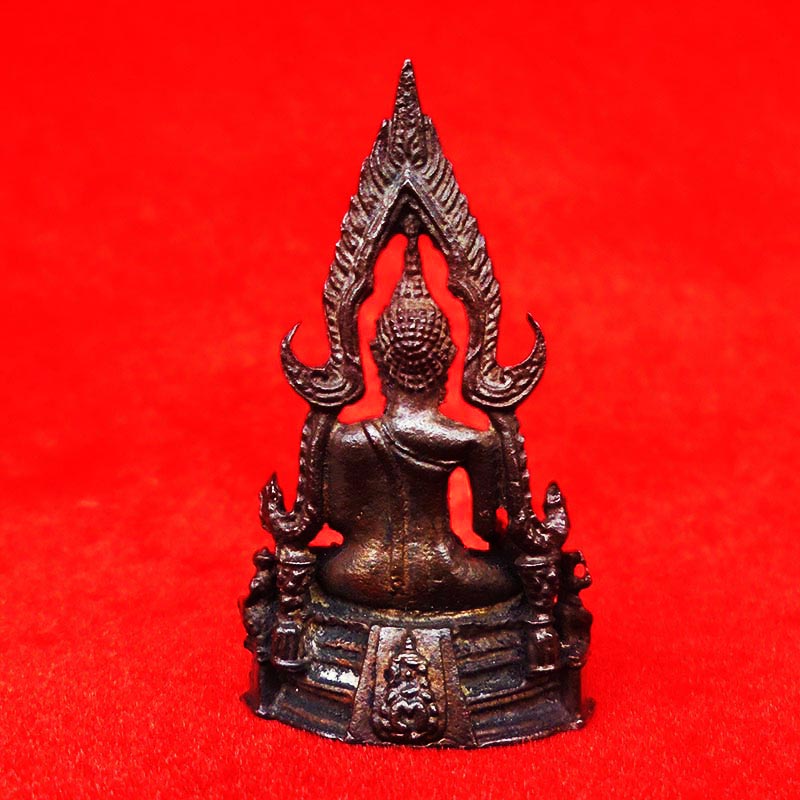 รูปหล่อพระพุทธชินราช ภปร. กองทัพภาคที่ 3 เนื้อนวโลหะ ในหลวงเสด็จทรงเททอง ปี 2517 สุดยอดพิธี 1