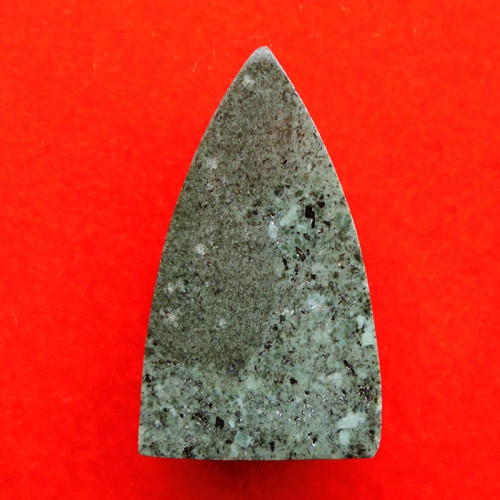 หลวงปู่ทวด หลังเตารีด เนื้อแร่ไรโอไลน์สีเขียว เนื้อหยกเขียว วัดตานีนรสโมสร ปี 2560 มีประสบการณ์มาก 1