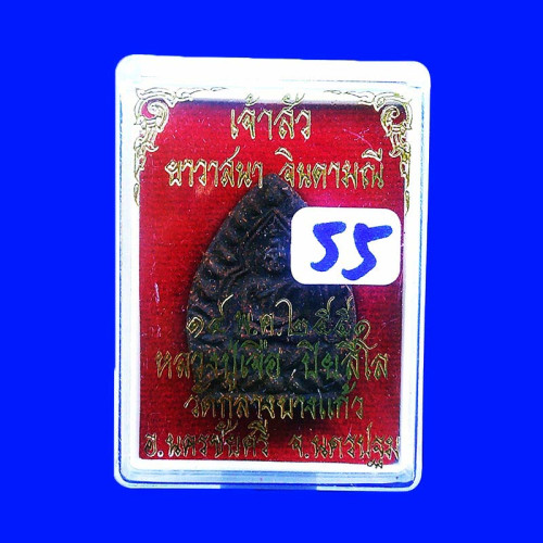 พระพิมพ์เจ้าสัว เนื้อผงยาวาสนาจินดามณี หลวงปู่เจือ วัดกลางบางแก้ว ปี 2551 สวย หายาก 55 2