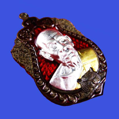 เหรียญพยัคฆ์เฮงชนะจน เสือ 4 หลวงพ่อพัฒน์ วัดห้วยด้วน เนื้อชนวนลงยา หน้ากาก 2K 2