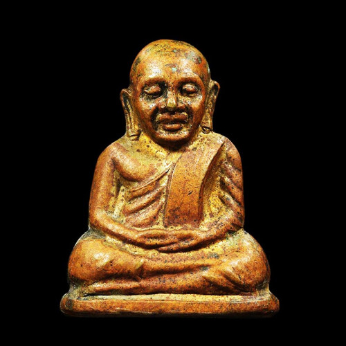 รูปเหมือนปั๊มหลวงพ่อเงิน วัดบางคลาน พิมพ์ใหญ่ รุ่น๙๙ ดาวตรีคูณ วัดท้ายน้ำ ปี 2529 สภาพสวย