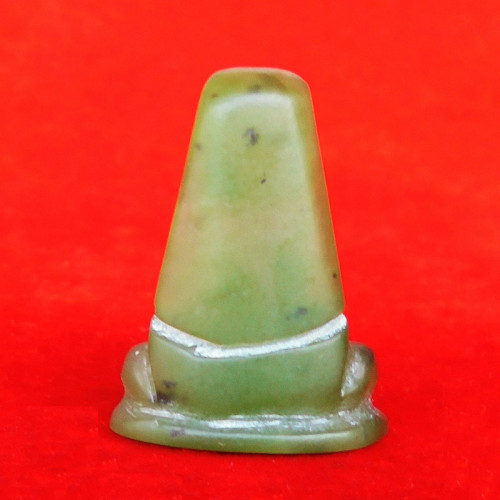 พระหินหยกแกะ พิมพ์เจ้าแม่กวนอิม วัดธรรมมงคล สร้างโดยพระอาจารย์วิริยังค์ ปี 2536 สวยหายาก 1