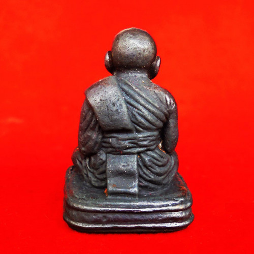 รูปหล่อหลวงพ่อทวด พิมพ์เลขใต้ฐานโบราณย้อนยุค เนื้อทองผสม รุ่นทองบารมี ๙๓  อาจารย์ทอง ปี 2553 1