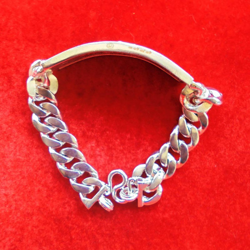 เลสพันล้าน 2 ขนาด 4 บาท หลวงพ่อพัฒน์ วัดห้วยด้วน นครสวรรค์ เนื้อชุบเงินลงยาน้ำเงิน สุดสวย 2