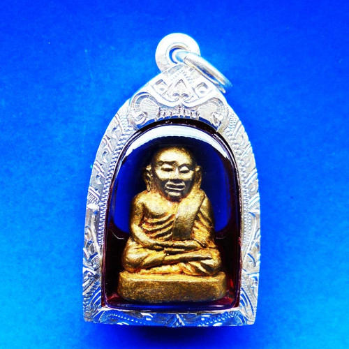 รูปหล่อหลวงพ่อเงิน บางคลาน ออกวัดท่าขมิ้น พิจิตร ปี 2533 มีประสบการณ์ หายากน่าเก็บ 1