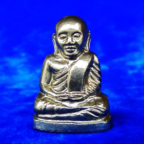 รูปหล่อปั๊มหลวงพ่อเงิน บางคลาน พิมพ์ 15 นับแบงก์ เนื้ออัลปาก้า รุ่น 55 มหาบารมี 85 พรรษา สุดสวย