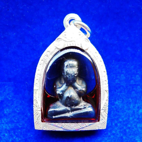 พระปิดตา หลวงปู่เอี่ยม เนื้อแร่บางไผ่ รุ่นวาสนาบารมี ปี 55 พิมพ์ชะลูด หลวงปู่วาส วัดสะพานสูง 1