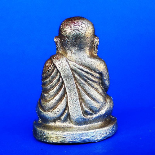 รูปหล่อหลวงพ่อเงิน วัดบางคลาน รุ่นร่วมใจสร้างสะพาน เนื้อเงิน ปี 2528 สวย นิยมมาก หายาก 1