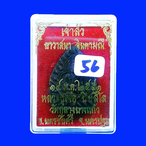 พระพิมพ์เจ้าสัว เนื้อผงยาวาสนาจินดามณี หลวงปู่เจือ วัดกลางบางแก้ว ปี 2551 สวย หายาก 56 2