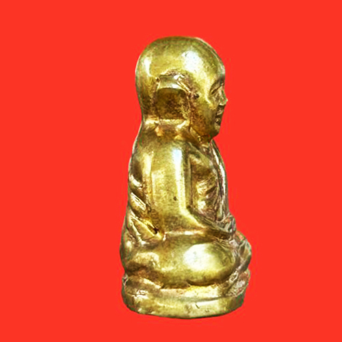 รูปเหมือนปั๊มหลวงพ่อเงิน บางคลาน ปี 15 วัดมูลเหล็ก พิมพ์มือนับแบ็งค์ พิธี 15 บางคลาน กริ่งดังดี 2