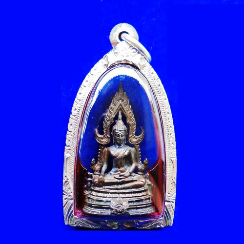 รูปหล่อพระพุทธชินราช ภปร. กองทัพภาคที่ 3 เนื้อนวโลหะ ในหลวงเสด็จทรงเททอง ปี 2517 สุดยอดพิธี 1