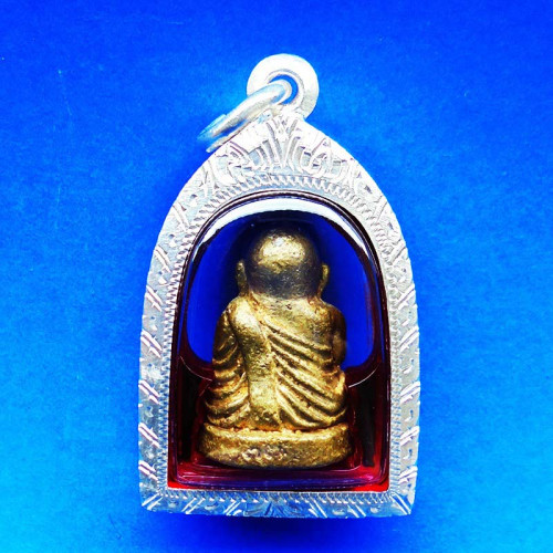 รูปหล่อหลวงพ่อเงิน บางคลาน ออกวัดท่าขมิ้น พิจิตร ปี 2533 มีประสบการณ์ หายากน่าเก็บ 2