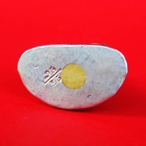 รูปเหมือนปั๊มหลวงพ่อเงิน บางคลาน ปี 15 พิมพ์คอแอล เนื้ออัลปาก้า 5