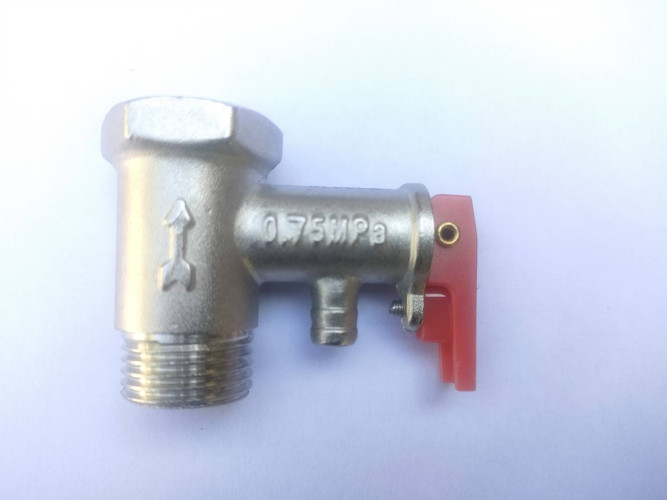 เซฟตี้วาล์วระบายแรงดัน 0.75 MPa. 4 หุน 1/2