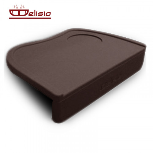 ยางรองเท็มเปอร์ เข้ามุม สีน้ำตาล Delisio 1610-171 1