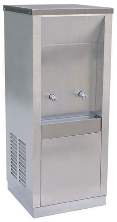 ตู้ทำน้ำเย็น maxcool แบบต่อท่อประปา 2 ก๊อก รุ่น MC-2P