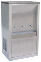 ตู้ทำน้ำเย็น maxcool แบบต่อท่อประปา 3 ก๊อก รุ่น MC-3P