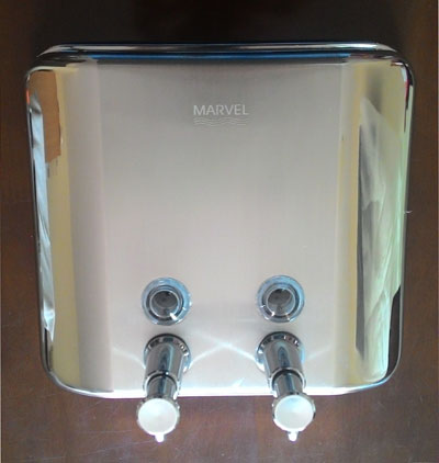 ที่กดสบู่เหลว สแตนเลส 2 ช่อง MARVEL รุ่น MS-113 2