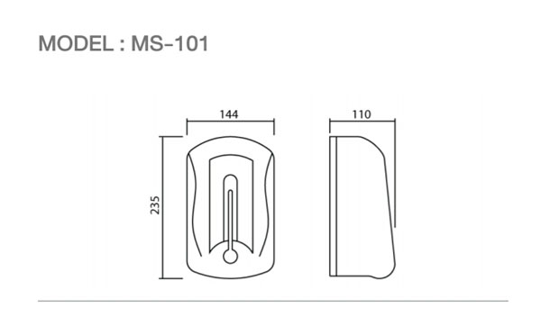 ที่จ่ายสบู่เหลวอัตโนมัติ MARVEL รุ่น MS 101 2