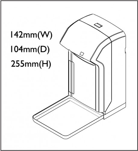 MARVEL เครื่องจ่ายสบู่เหลวอัตโนมัติ MA 106/D 2