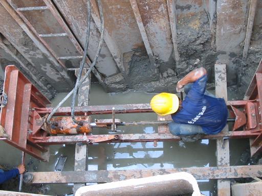 งาน  JACKING  กฟผ.บางกรวย