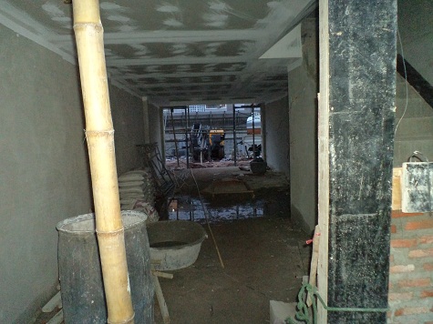 เจาะวางท่อลอดอาคารพานิช