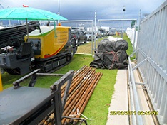 เครื่องเจาะชุดพร้อมทำงาน