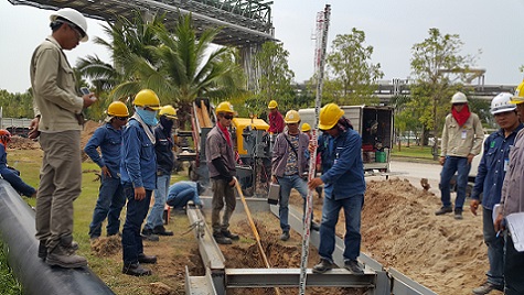 เจาะตามแนวที่กำหนด