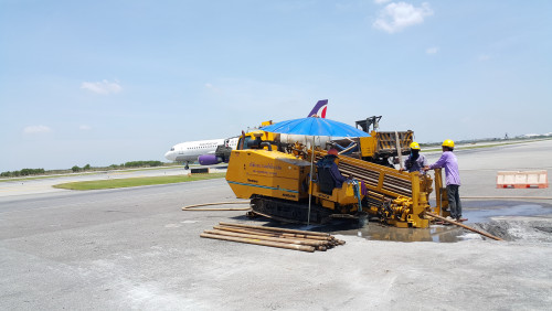 งานดันท่อ สนามบินสุวรรณภูมิ 8