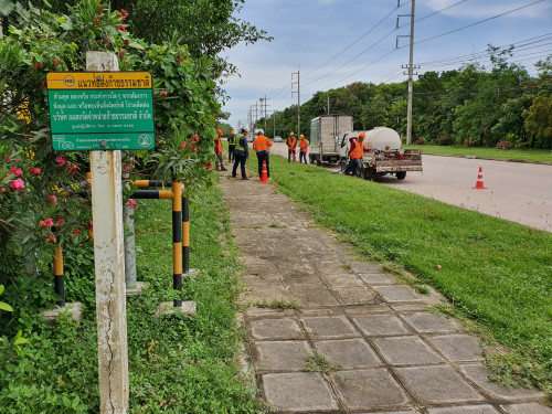 Water jet สำรวจท่อก๊าซ 1