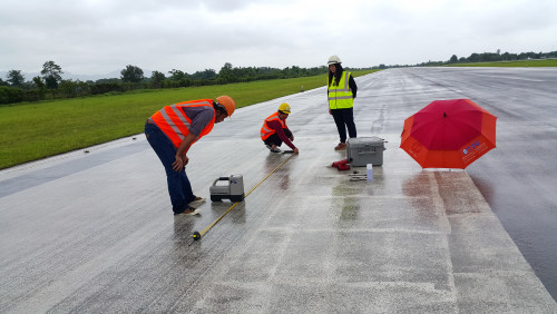 งานดันท่อลอด Runway สนามบินแม่สอด 5