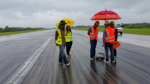 งานดันท่อลอด Runway สนามบินแม่สอด 4