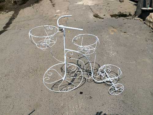 จักรยานเหล็กดัด 3 ตะกร้า (รองพิเศษ)