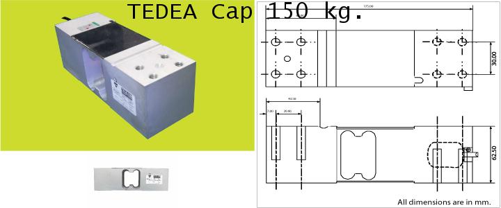 TEDEA 1263 CAP.150,300,500kg