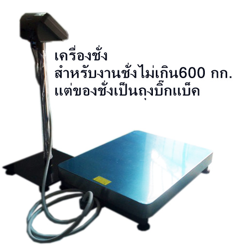 เครื่องชั่งพลาสติก เศษเหล็ก อลูมิเนียม เสาตั้งจอแยก 1