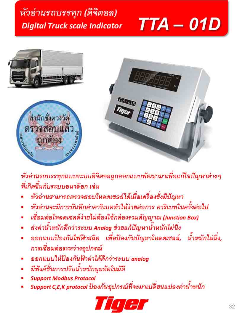 ระบบชั่งรถบรรทุกดิจอตอล 1