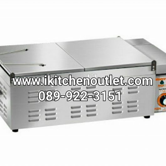 หม้อทอดไฟฟ้า 1 อ่าง ขนาด 32 ลิตร มีวาล์วถ่ายน้ำมัน