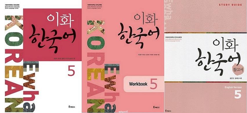 Ewha Korean 5 Ewha Korean Workbook 5 Ewha Korean Study Guide 5 English Version