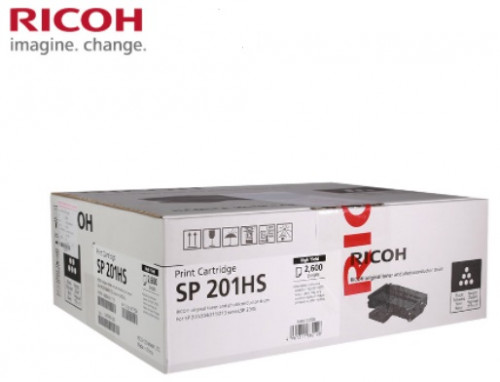 Ricoh SP 201HS  Original Black Toner Cartridge (2,600 Page) / SP201TN
