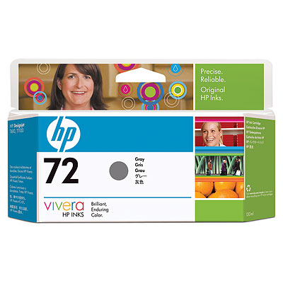 HP 72 Gray Ink Cartridge (C9374A)