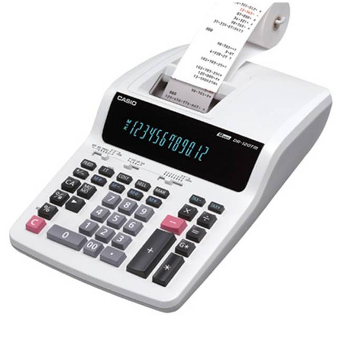 Casio DR-120TM /Printing Calculator (12 หลัก)