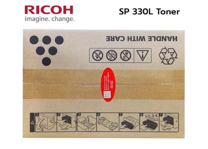 Ricoh SP 330L Original Black Toner Cartridge (3,500 Page) / SP330TNLY 2