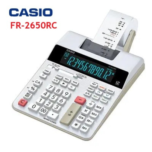 เครื่องคิดเลขแบบพิมพ์ได้  CASIO FR-2650RC