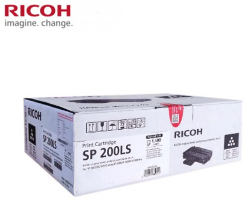 Ricoh SP 200LS  Original Black Toner Cartridge (1,500 Page) / SP200TNLY