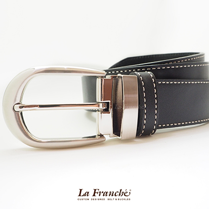 Classic Black stitch set with Clip-on buckle