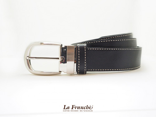 Classic Black stitch set with Clip-on buckle 1
