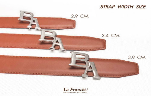 Exclusive Collection หัวเข็มขัดสแตนเลส อักษร 